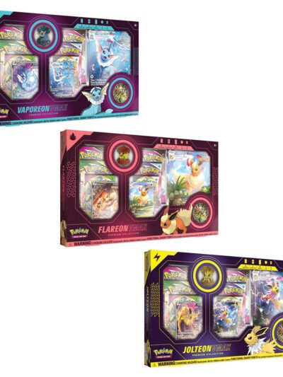 Eevee Evolution VMAX Premium Collection (Set of 3) POKEMON TCG