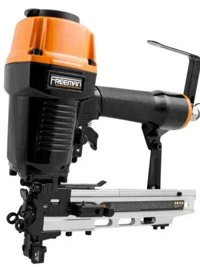10.5-Gauge Pneumatic Fencing Stapler – 1/2-Inch Medium Crown Construction Tool