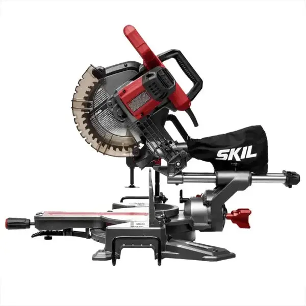 10-Inch Dual-Bevel Sliding Compound Miter Saw – Corded Precision Cutting Tool - Image 2