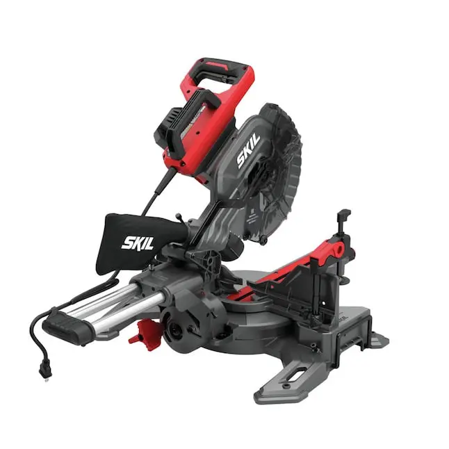 10-Inch Dual-Bevel Sliding Compound Miter Saw – Corded Precision Cutting Tool - Image 3