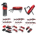 100-Piece SAE and Metric Hex Key Set – Standard Allen Wrench Collection
