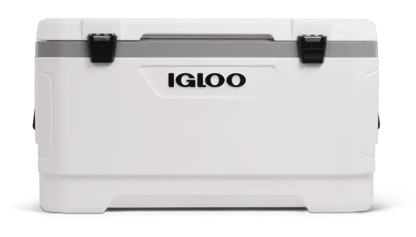 100-Quart Marine-Grade Ultra Cooler – White with Moonscape Interior Finish