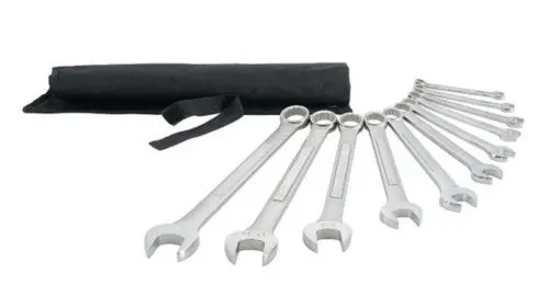 11-Piece Wrench Set – Comprehensive Standard (SAE) Combination Tool Kit for General Repair