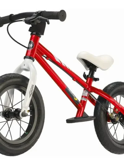 12-Inch Kids’ Balance Bike with Handbrakes – Red, Ages 2–5