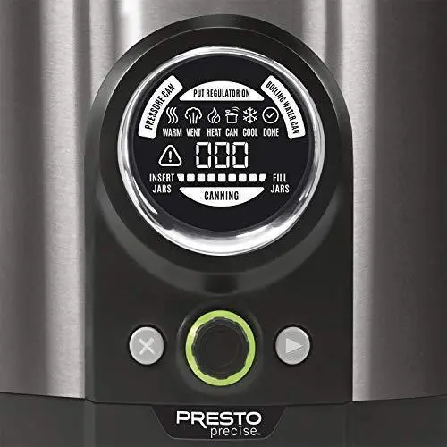 12-Quart Digital Pressure Canner – Black Stainless Steel Countertop Model - Image 4