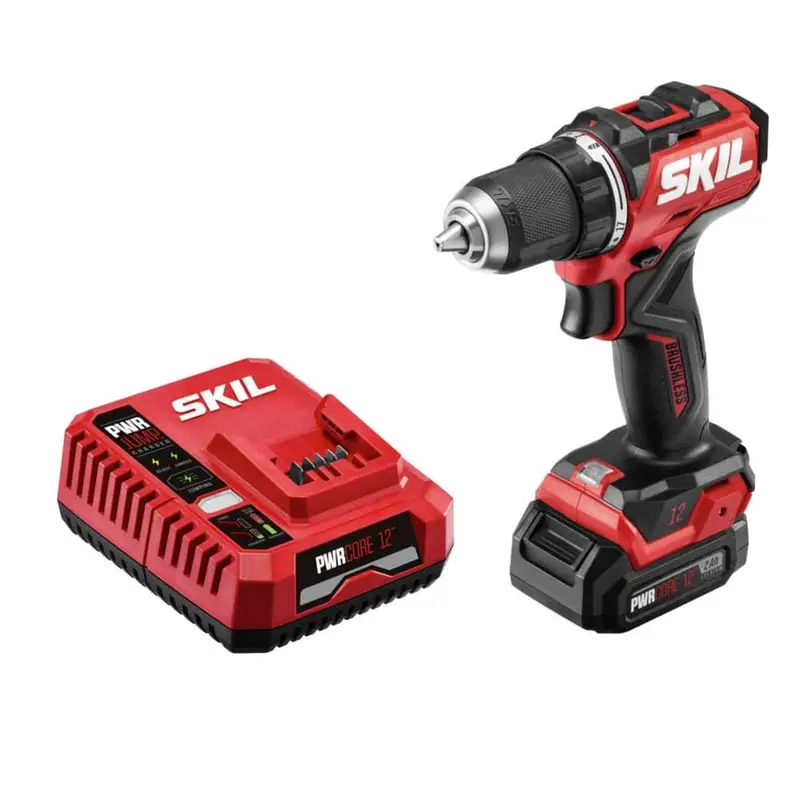12V Brushless Cordless 1/2-Inch Drill Driver – Includes Lithium-Ion Battery & Fast Charger - Image 2