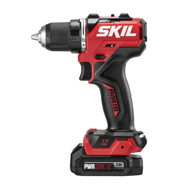 12V Brushless Cordless 1/2-Inch Drill Driver – Includes Lithium-Ion Battery & Fast Charger - Image 3