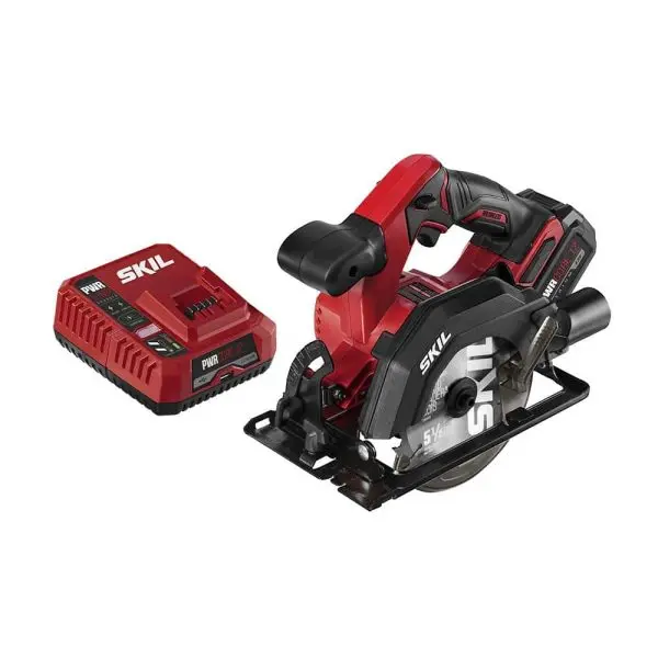 12V Brushless Cordless 5-1/2-Inch Circular Saw – Compact Cutting Tool with Battery & Charger