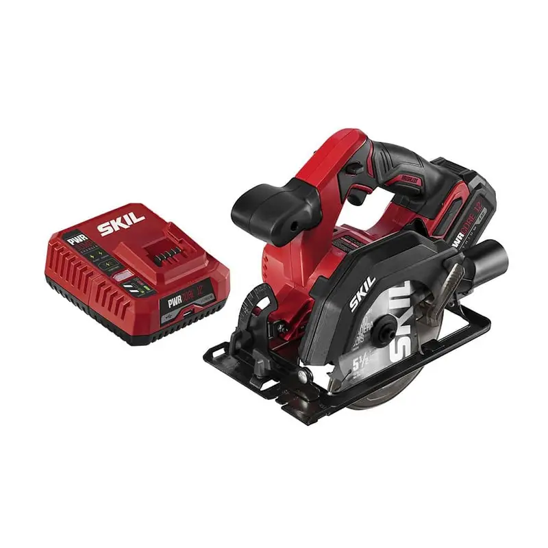 12V Brushless Cordless 5-1/2-Inch Circular Saw – Compact Cutting Tool with Battery & Charger - Image 2