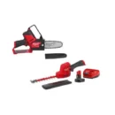 12V Lithium-Ion Pruning Saw & Hedge Trimmer Combo – Brushless, 8″ Blade, M12-Compatible