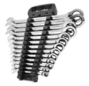 13-Piece 12-Point Standard (SAE) Combination Wrench Set – Durable Tool Kit with Hard Carrying Case