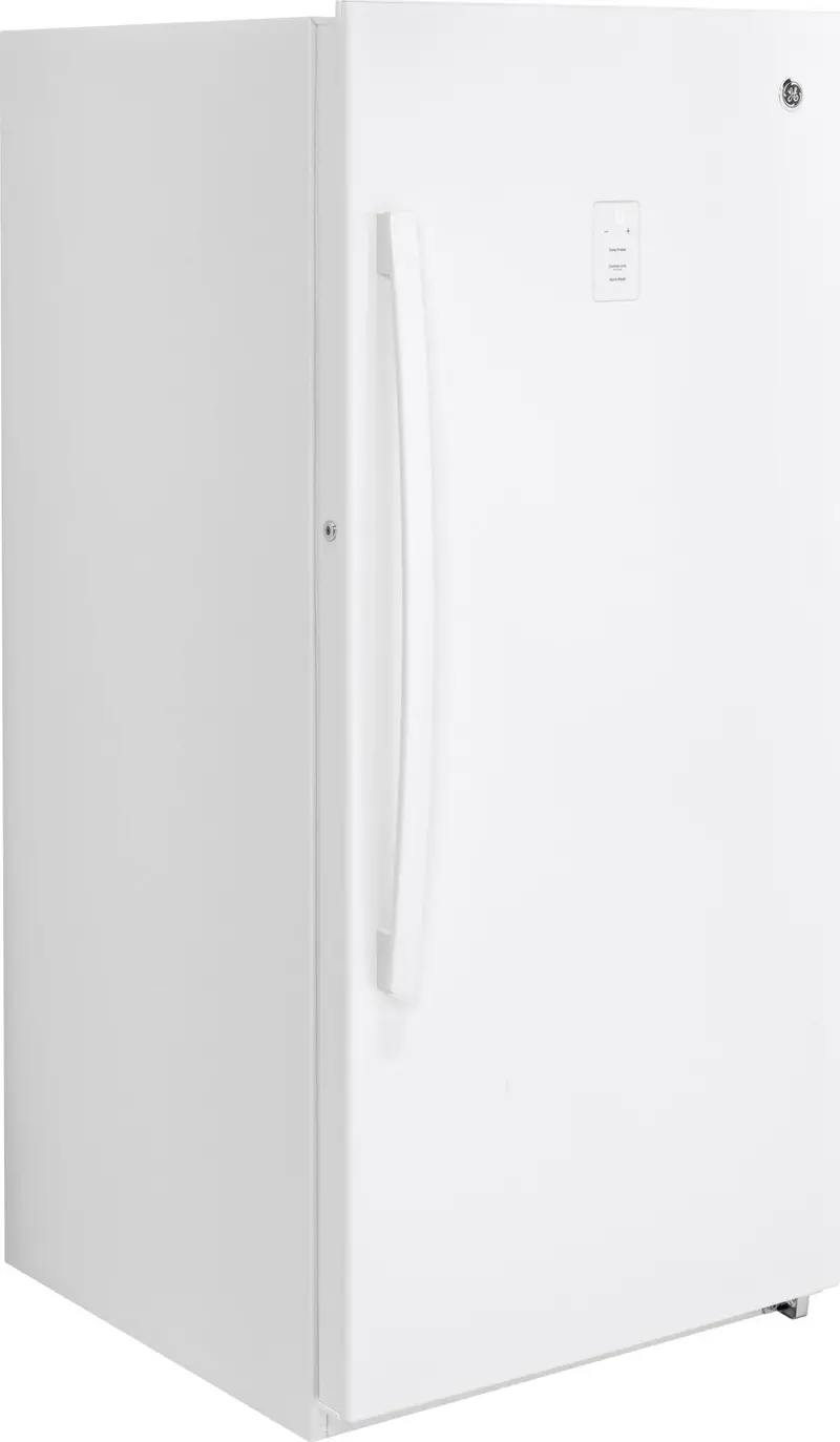 14.1-Cubic-Foot White Upright Freezer – Frost-Free Compact Storage Solution - Image 4