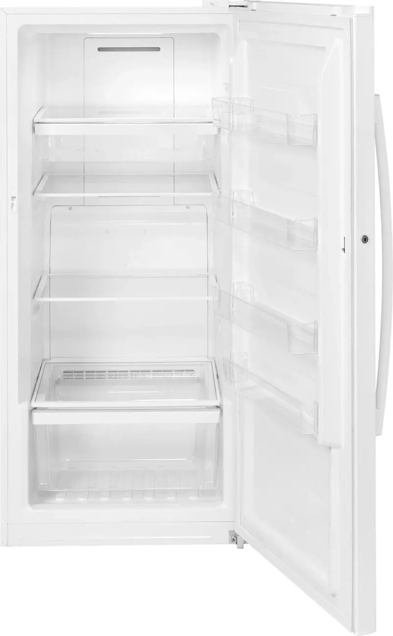 14.1-Cubic-Foot White Upright Freezer – Frost-Free Compact Storage Solution - Image 5