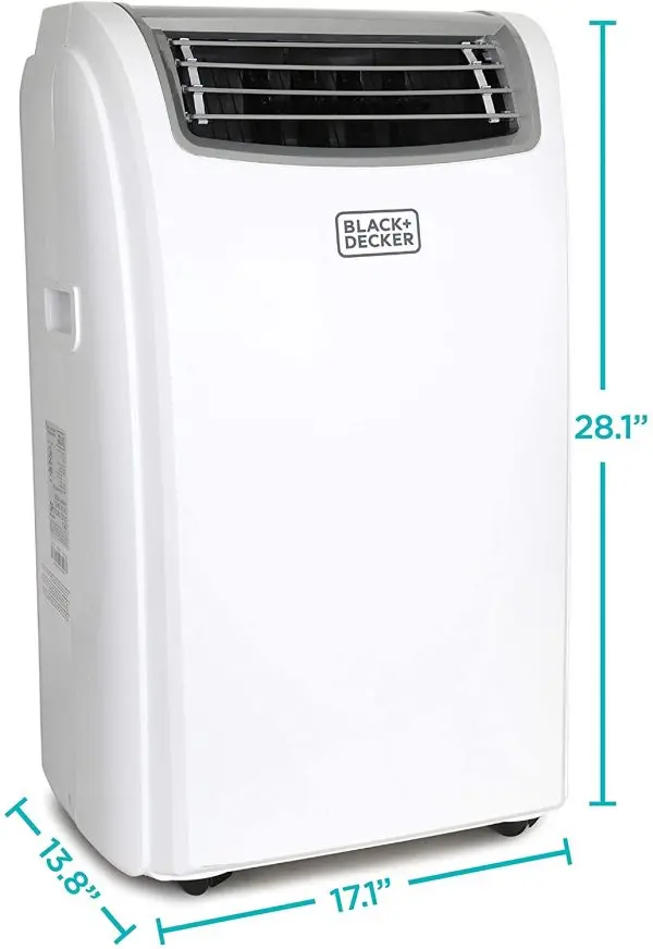 14,000 BTU Portable Air Conditioner with Heating Function and Remote Control - Image 4