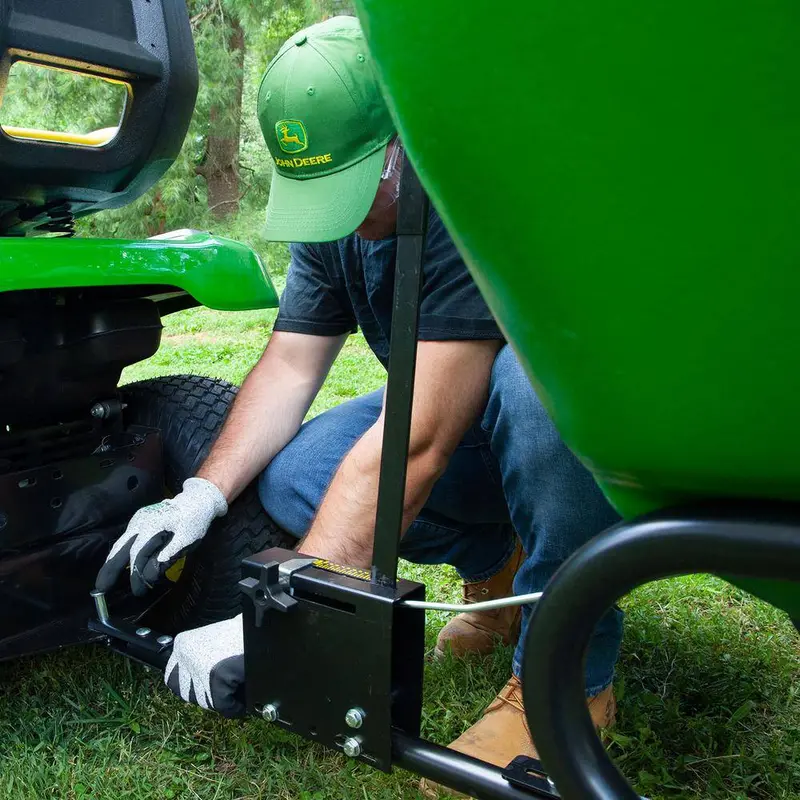 175-Lb Tow-Behind Broadcast Spreader – Rustproof Poly Hopper with Universal Hitch Compatibility - Image 5
