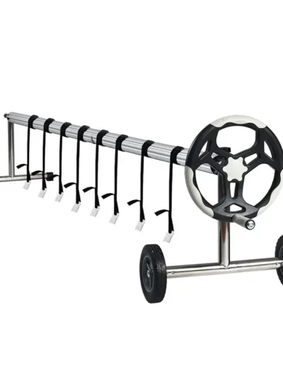 18-Foot Aluminum Pool Solar Cover Reel – Durable, UV-Resistant Cover Management System