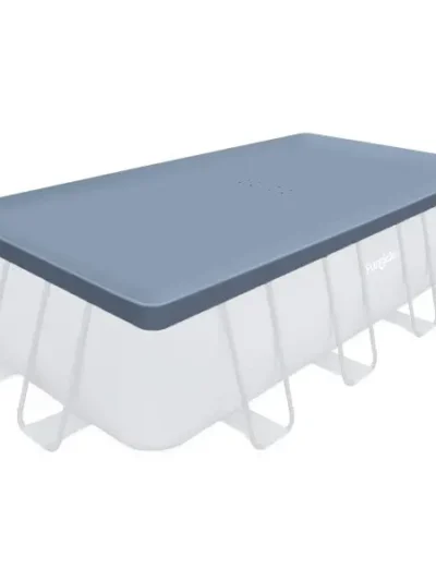 18-Foot Rectangular Pool Cover – Durable Gray Cover for Oasis & Activity Pools