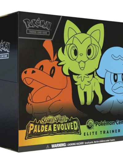 Pokemon TCG Paldea Evolved Pokemon Center Elite Trainer Box