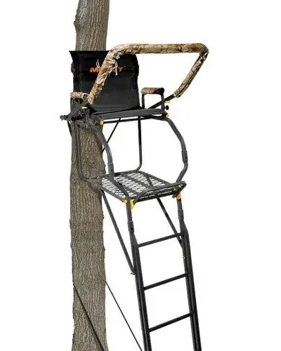20-Foot Single-User Deer Hunting Tree Stand — Compact Ladder Style