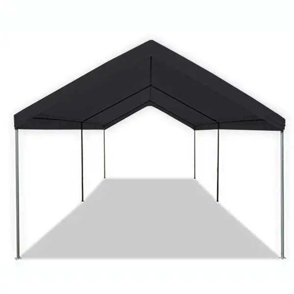 20-Foot Straight-Leg Instant Canopy Tent (10′ x 20′) with Full Sidewall Kit - Image 2