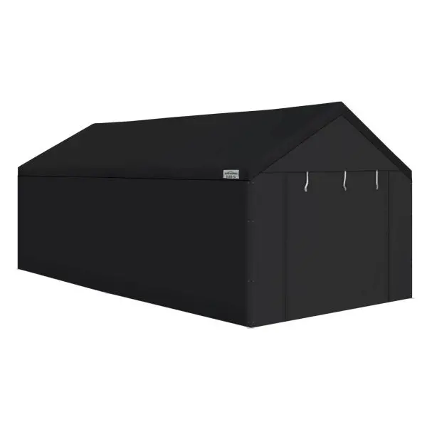 20-Foot Straight-Leg Instant Canopy Tent (10′ x 20′) with Full Sidewall Kit - Image 3