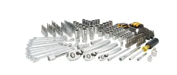 200-Piece Polished Chrome Mechanics Tool Set — Includes 1/4″, 3/8″, and 1/2″ Drive Sizes - Image 3