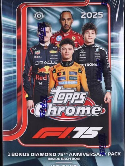 2025 Topps Chrome F1 Formula 1 Hobby Box
