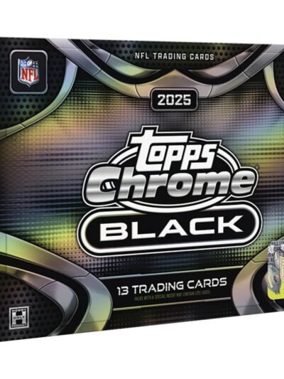 2025 Topps Chrome Black Football Hobby Box