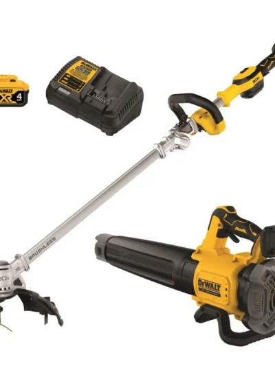 20V Cordless 14-Inch String Trimmer and Handheld Blower 2-in-1 Kit