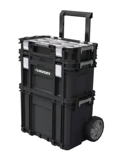 22-Inch Modular Rolling Tool Box with Connect System for Customizable Workshop Organization