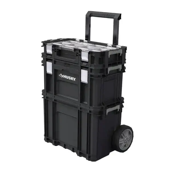 22-Inch Modular Rolling Tool Box with Connect System for Customizable Workshop Organization