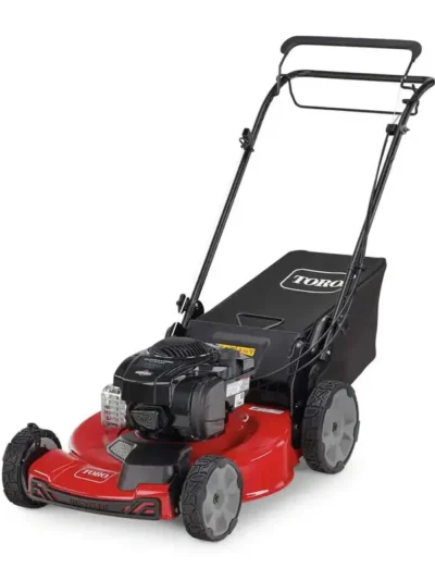22-Inch Recycler High-Wheel FWD Gas Lawn Mower – Self-Propelled with Super Bagger System
