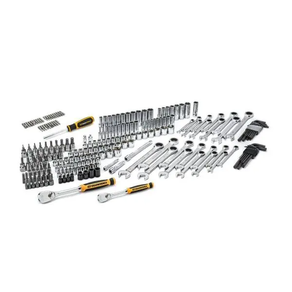 232-Piece Professional Mechanics Tool Set – SAE & Metric, Standard & Deep Sockets - Image 4