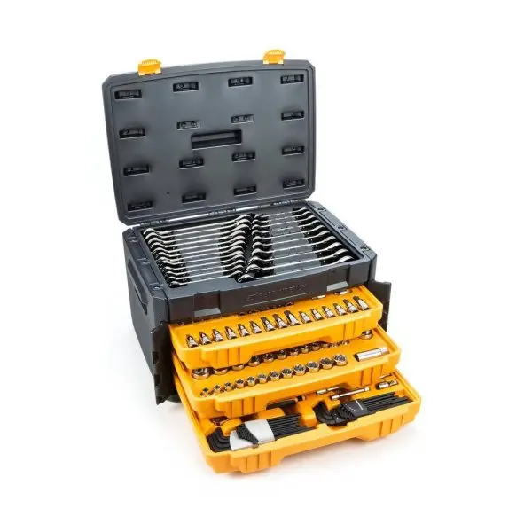 232-Piece Professional Mechanics Tool Set – SAE & Metric, Standard & Deep Sockets - Image 6