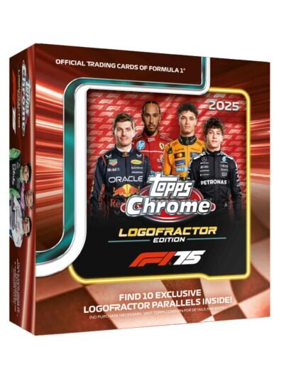 Topps F1 Chrome LOGOFRACTOR Edition 2025 – Hobby Box (New & Sealed)