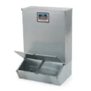 3.7-Bushel Dual-Door Hog Feeder – Livestock Supplement Dispenser for Up to 8 Hogs
