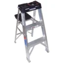 3-Foot Aluminum Stepladder – 300-Pound Weight Capacity