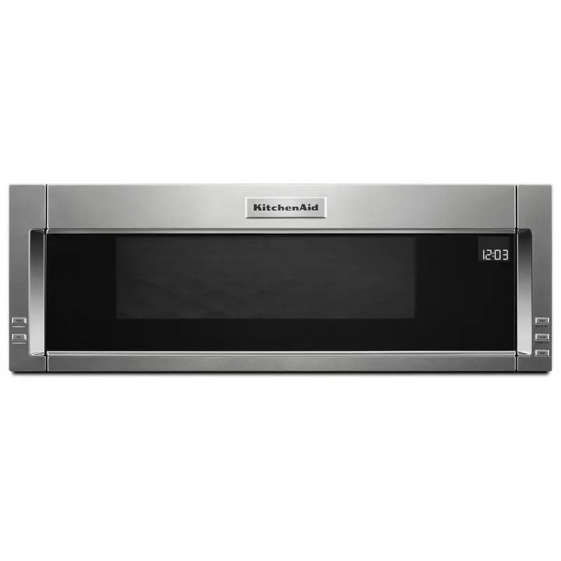 30-Inch Low-Profile Microwave Range Hood – 1000W, Stainless Steel, Dual LED Lighting, 4-Speed Fan