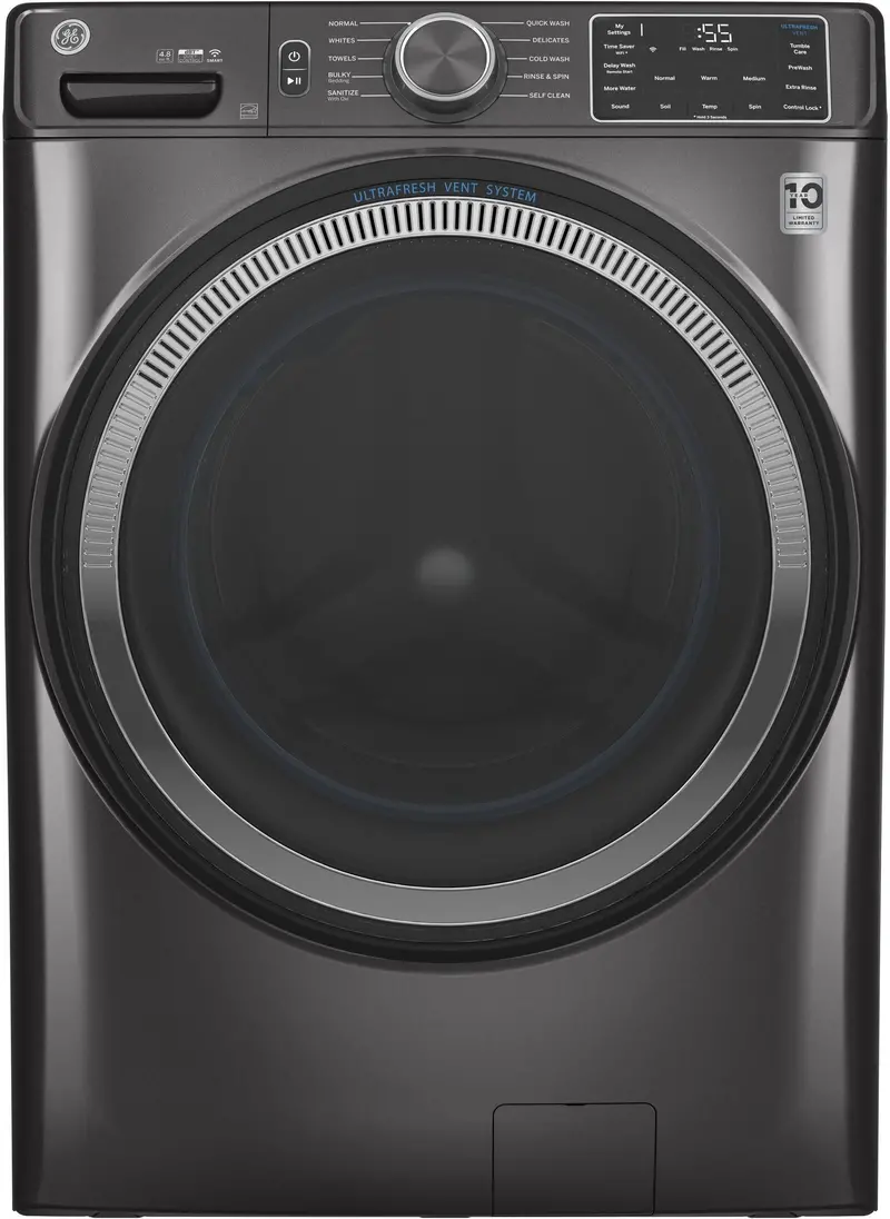 4.8-Cubic-Foot Front-Load Washer – Space-Saving, High-Efficiency Laundry Appliance