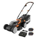 40V Cordless 14-Inch Lawn Mower with Intellicut™ – Includes Two 20V 4.0Ah Batteries & Charger