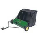 42-Inch Heavy-Duty Tow-Behind Sweeper – 24 cu ft Hopper and Precision Brush Adjustment