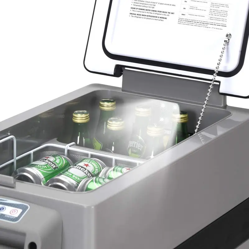 44-Quart Portable Vehicle Refrigerator/Freezer – 12V/24V DC Compact Cooler - Image 3