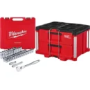 47-Piece 1/2-Inch Drive SAE/Metric Mechanics Tool Set with 2-Drawer Organizer