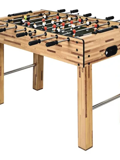 48-Inch Easy-Assembly Foosball Table – Soccer-Themed Game Centerpiece