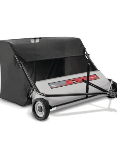 50-Inch Professional Lawn Sweeper – 26-Cubic-Foot Capacity, Extra-Wide Collection