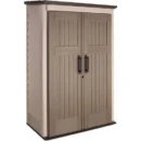 52 Cu. Ft. Lockable Outdoor Storage Shed – Weather-Resistant Construction