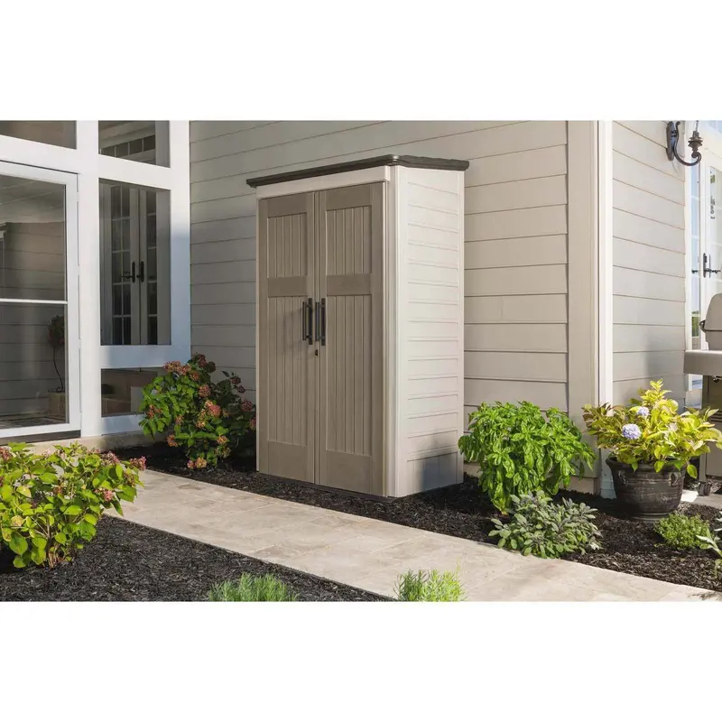 52 Cu. Ft. Lockable Outdoor Storage Shed – Weather-Resistant Construction - Image 4