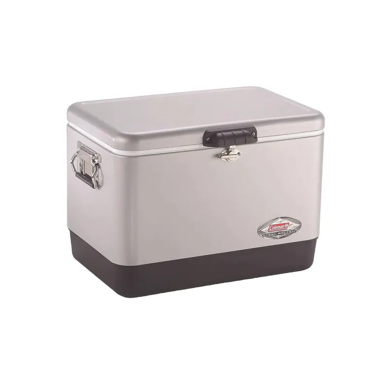 54-Quart Steel-Belted Cooler – Heavy-Duty Insulated Beverage & Food Container