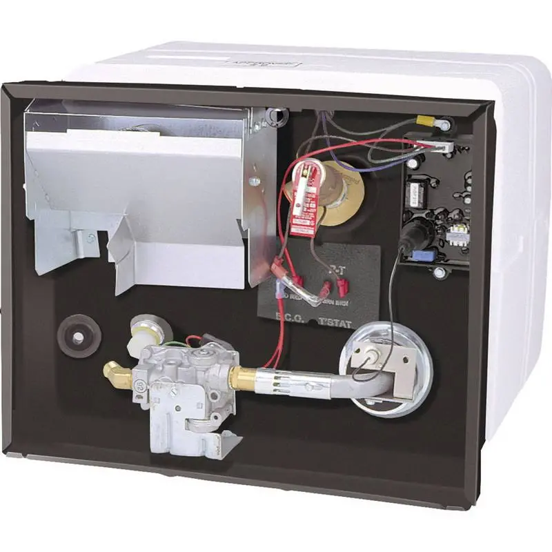 6-Gallon RV Gas Water Heater – Polar White with Patented U-Tube Heat Exchanger - Image 2
