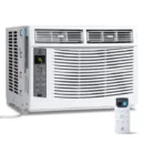 6,000 BTU Window Air Conditioner — 115V with Reusable Filter and Room Controls (Cools up to 250 sq ft)